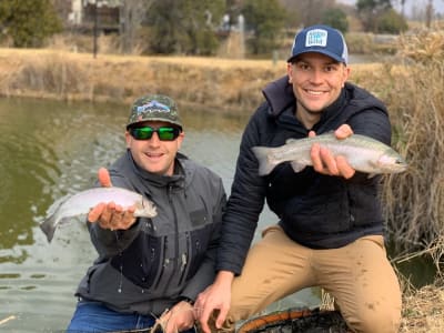 Fliegenfischen auf dem Lanseria Country Estate, in der Nähe von Johannesburg