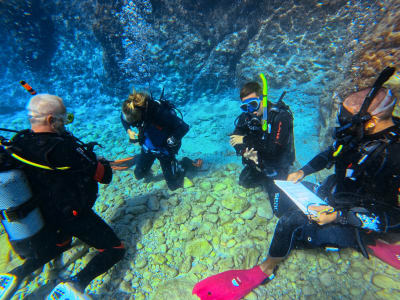 PADI Open Water Diver Certification Course in Chania, Crete