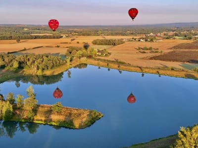 Paseo en globo cerca de Albi