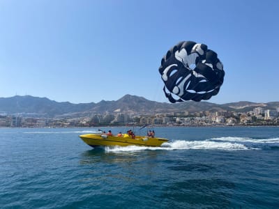 Parasailing en Puerto Banús, Marbella