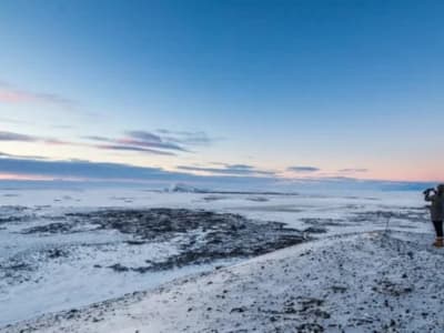 Excursión al Volcán del Amanecer en la Montaña Hverfjall desde Mývatn