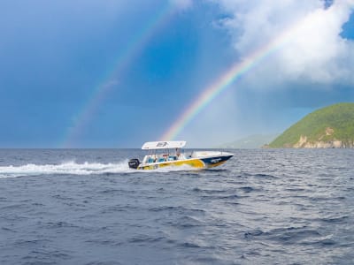 Excursion en bateau aux Saintes depuis Deshaies, Guadeloupe