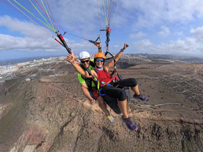 Discover Paragliding from Playa del inglés, Gran Canaria