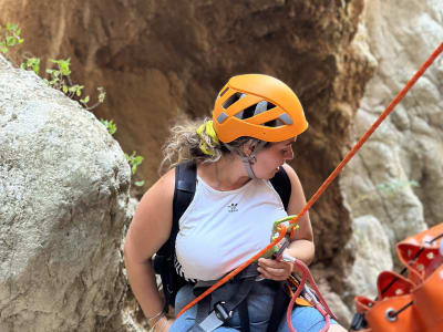 Familien-Canyoning in der Pisia-Schlucht in Korinth von Athen aus
