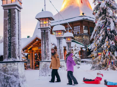 Visite guidée du village du Père Noël à Rovaniemi