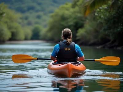 Kayak Excursion on the Tamarin River to Meet the Monkeys, Mauritius