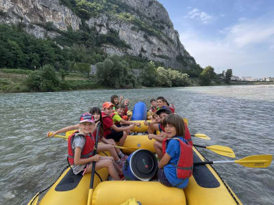 Rafting pour débutants sur l'Adige de Brentino à Gaium