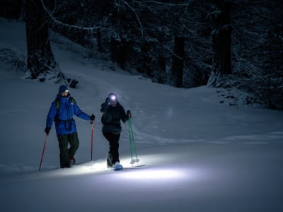 Night-time Snowshoeing in Thures, near Sestriere, with Dinner in a Refuge