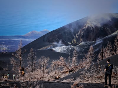 Randonnée au nouveau volcan Tajogaite de la Cumbre Vieja à La Palma