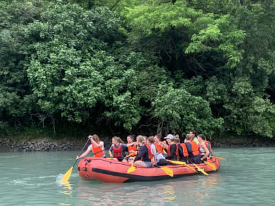 Rafting por el río Adigio con cata de vinos, Lago de Garda