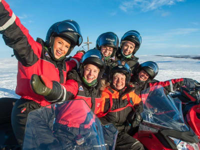 Snowmobiling and Ice-Fishing Excursion to Finnmarksvidda from Alta
