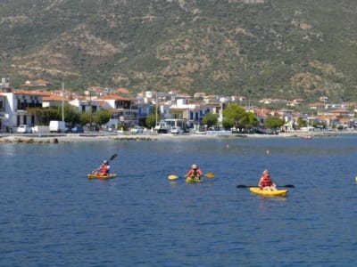 Sea Kayak Rental around Tyros Bay in Arcadia, Peloponnese