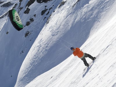 Snowkite Course in Alpe d’Huez