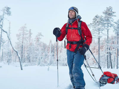 Overnight Snowhsoe Touring Excursion in Pyhä-Luosto National Park from Pyhä