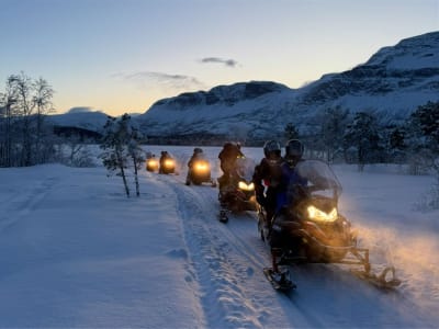 Snowmobile Safari in Skibotn from Tromsø