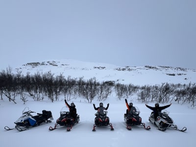 Snowmobile Safari in Skibotn near Tromsø