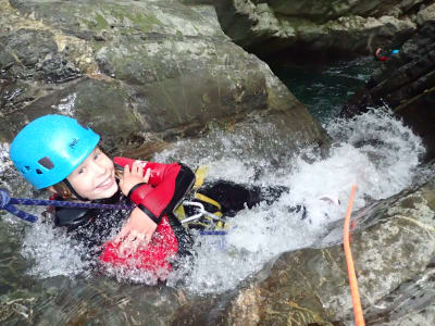 Schlucht von Montmin in der Nähe des Sees von Annecy in Haute-Savoie