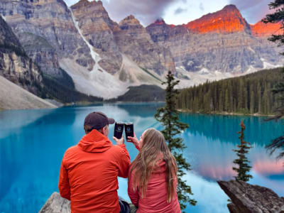 Sunrise Guided Tour at Moraine Lake in Banff National Park