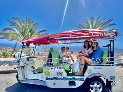 'Secret Volcano' and Costa Adeje Tuk Tuk Tour, in Tenerife