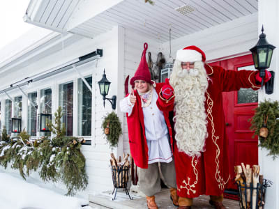 Visite de la maison secrète du Père Noël à Rovaniemi