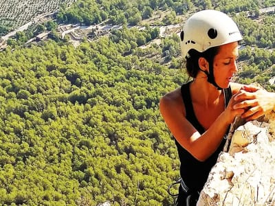 Via ferrata Ponoig K4 à Polop de la Marina, Alicante