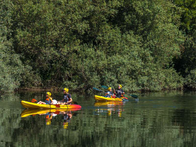 Kayak Rental on the River Lima at Bravães, near the Peneda-Gerês National Park