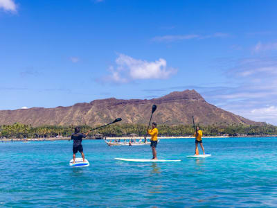 Clases privadas de SUP desde la playa de Waikiki, Honolulu