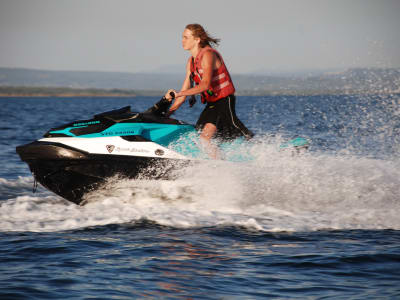 Jetski-Tour ohne Führerschein auf dem Etang de Berre bei Istres