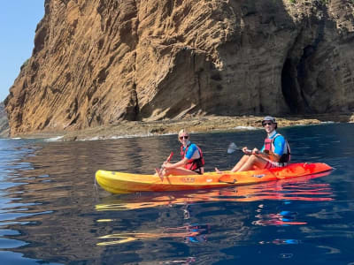 Kajak- und Schnorchelausflug von Caniço de Baixo, Madeira