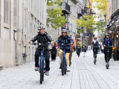 Guided Electric Bike Tour in Quebec City's Limoilou District