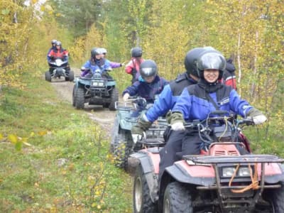 Excursion en quad en Laponie suédoise, au départ de Kiruna