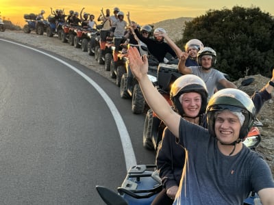 Quad-Safari von Mononaftis in Agia Pelagia bei Heraklion