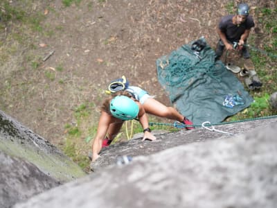 Escalada en el valle de Água de Pau, São Miguel 