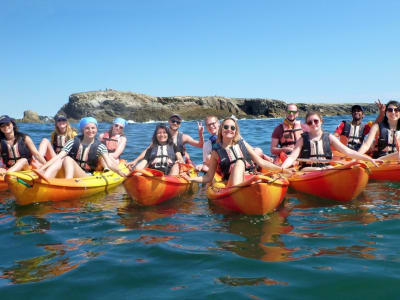 Seekajak-Ausflug in Saint-Pierre-Quiberon im Morbihan, Bretagne