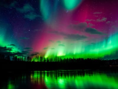 Chasse aux aurores boréales depuis Rovaniemi