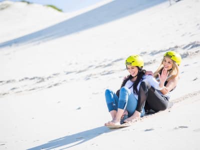 Sandboarding in Betty's Bay near Hermanus
