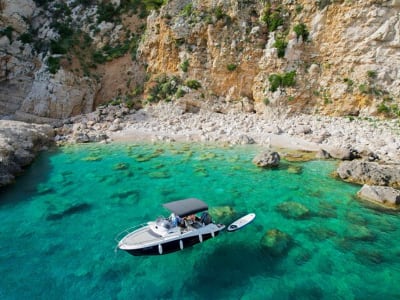 Excursion privée en bateau vers les îles Élaphites et la grotte bleue depuis Dubrovnik