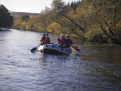 Safari rafting sur la rivière Oich près de Fort William