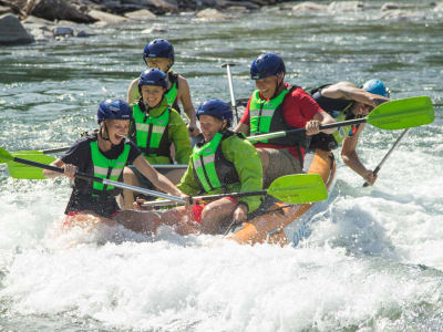 Rafting en eaux vives sur la rivière Raundal à Voss