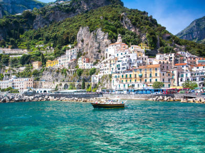Private Cruise to the caves of the Amalfi Coast departing between Positano and Cetera