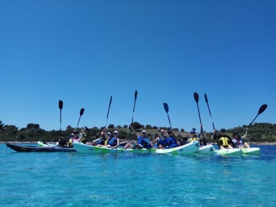Guided Kayaking Tour around Diaporos, in Halkidiki