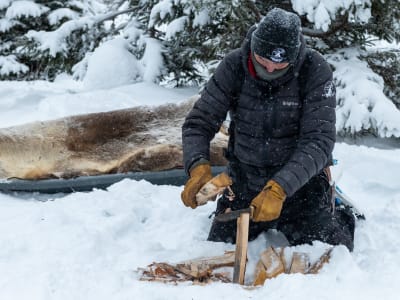 Expérience des compétences nordiques à Mörön près de Luleå 