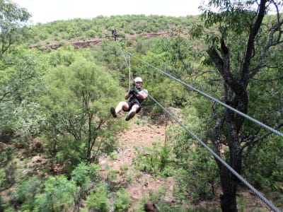 Adventure of 11 Zip-Lines near Johannesburg, at Bela-Bela in Limpopo