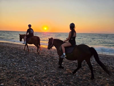 Sunset Horseback Ride to Kremasti Beach, Rhodes