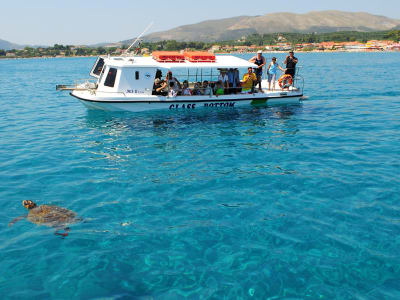 Turtle Boat Tour from Laganas Beach to National Marine Park in Zakynthos