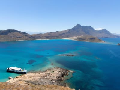 Excursión en barco a Gramvousa y Balos desde Chania