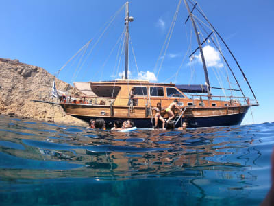 Full-Day Boat Cruise around Delos and Rhenia, from Agios Ioannis Diakoftis Port