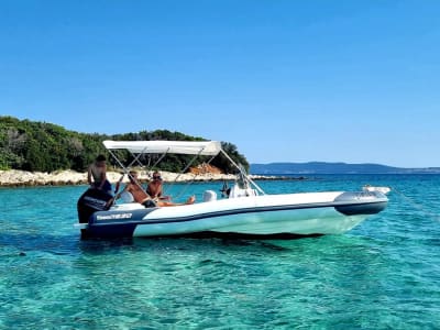 Excursion privée en bateau sur l'île de Cres depuis Nerezine, île de Lošinj