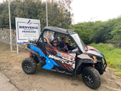 Excursión guiada en buggy desde la playa de Maho en San Martín