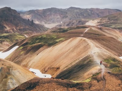 Landmannalaugar-Wanderung mit Bad in den heißen Quellen ab Reykjavík